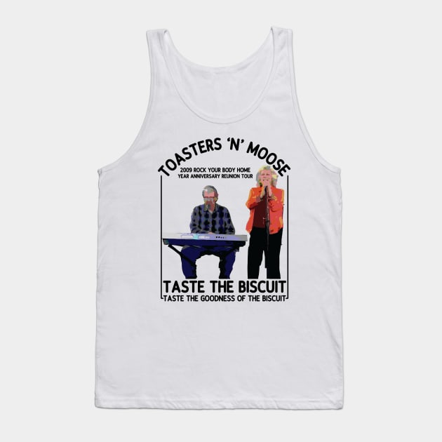 Taste the Biscuit // Toasters "N" Moose Tank Top by Trendsdk